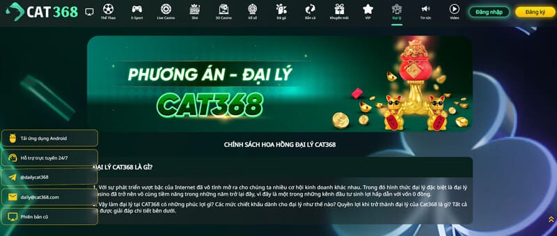 Đại lý Cat368